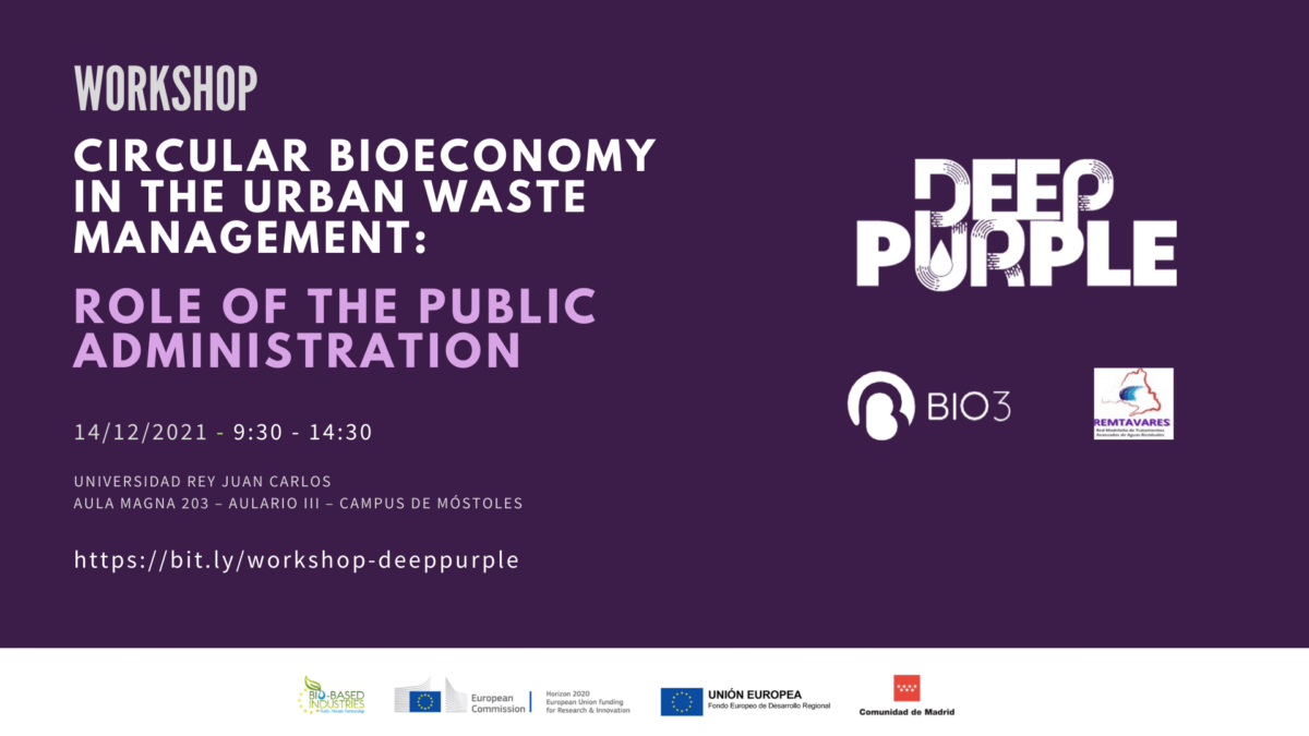 WORKSHOP – Circular Bioeconomy in the Urban Waste Management: Role of the public administration